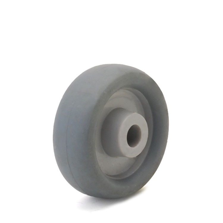 Wheels for use in public institutions, light industry, premises, at low loads.